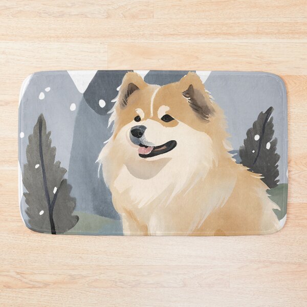 Item preview, Watercolour Finnish Lapphund designed and sold by TheresaNicole.