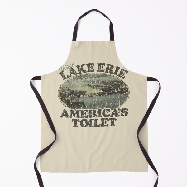 Item preview, Visit Lake Erie: America's Toilet 1972 designed and sold by AstroZombie6669.