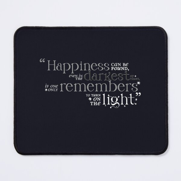 Item preview, Dumbledore Quote of Happiness designed and sold by NatsuFan.