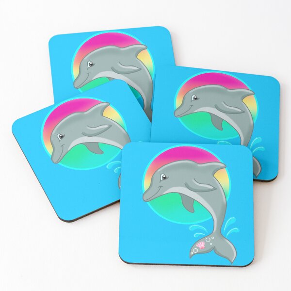 Item preview, Dolly the Dolphin designed and sold by Studio Lisa Jayne.