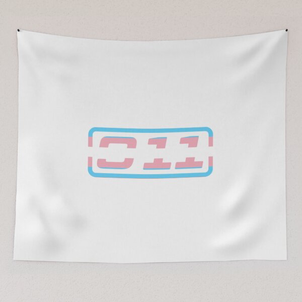 Item preview, 911 Transgender flag designed and sold by Chaoticviper.