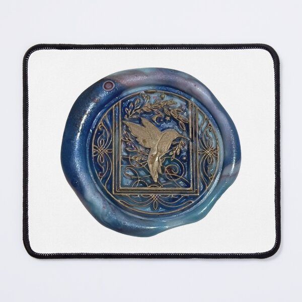 Item preview, Wax Seal - Hummingbird, blue/gold designed and sold by Elinda96.