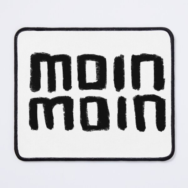 Item preview, Moin Moin, German Language Greeting, German words designed and sold by badlydrawnbabe.