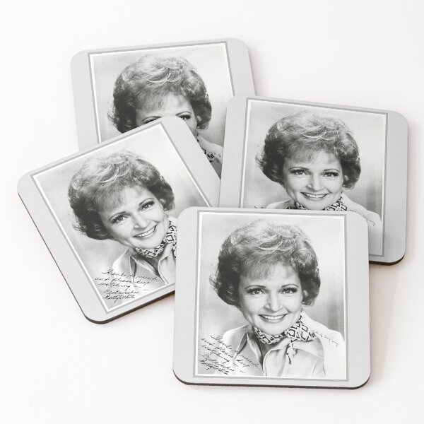 Item preview, BEST WISHES, BETTY WHITE designed and sold by EyesofCC.