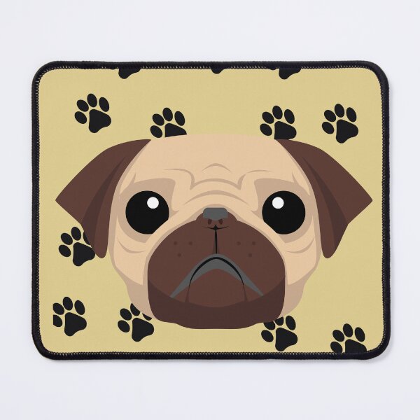 Item preview, Cute Pug Face designed and sold by browncis1shop.