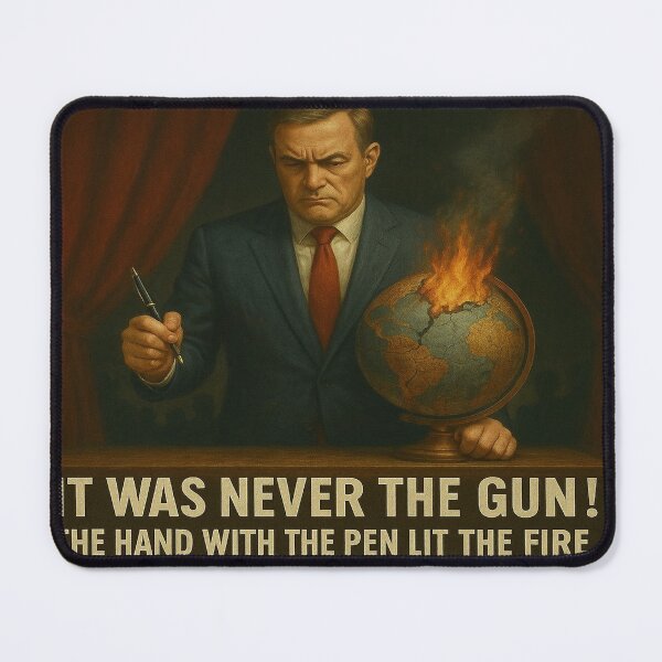 Item preview, It Was Never the Gun designed and sold by LOGOSINTERIUM.