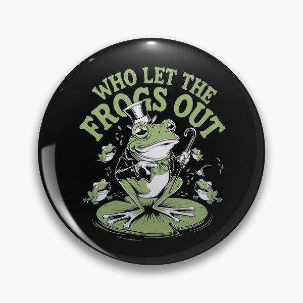 Item preview, Who Let The Frogs Out designed and sold by Redgiant87x.