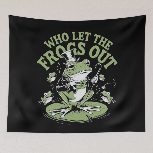 Item preview, Who Let The Frogs Out designed and sold by Redgiant87x.