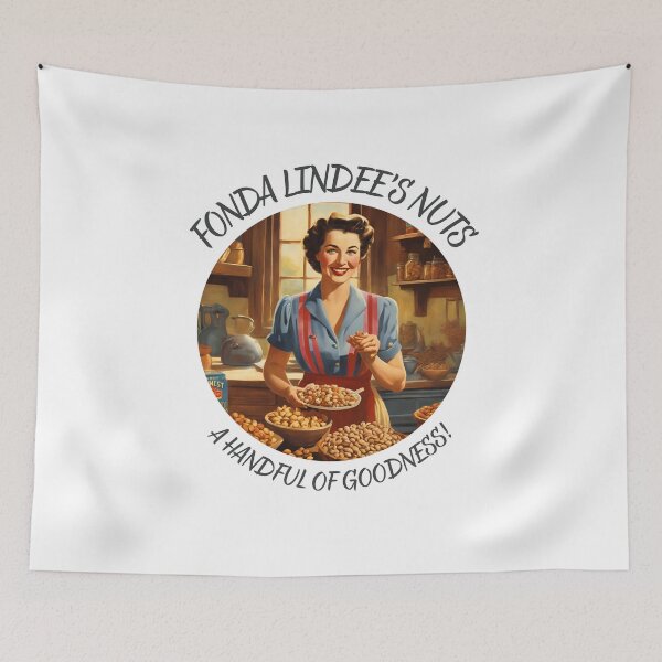Item preview, Fonda Lindee's Nuts, a handful of goodness! designed and sold by NicMacTees.
