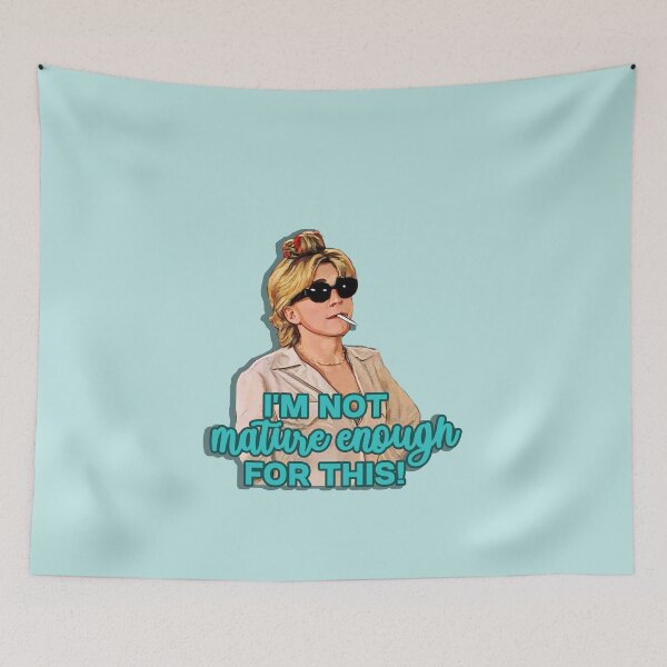 Item preview, Elizabeth James I'm not mature enough for this Sticker designed and sold by baranskini.