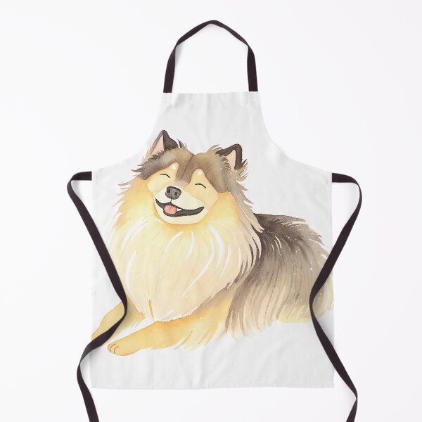 Item preview, Watercolour Finnish Lapphund designed and sold by TheresaNicole.