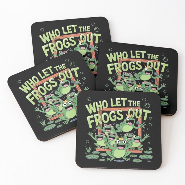 Item preview, Who Let The Frogs Out designed and sold by Redgiant87x.