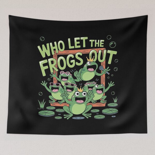 Item preview, Who Let The Frogs Out designed and sold by Redgiant87x.