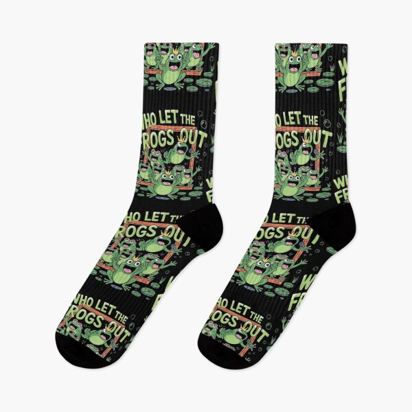 Item preview, Who Let The Frogs Out designed and sold by Redgiant87x.