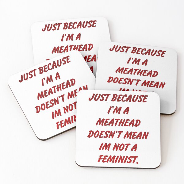 Item preview, Just because I'm a meathead doesn't mean I'm not a feminist. designed and sold by Megaera8.