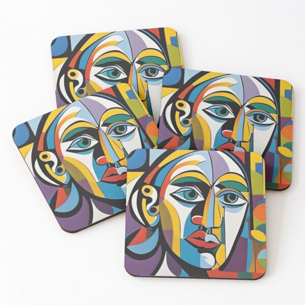 Item preview, Colorful Picasso Face designed and sold by brightsoul855.