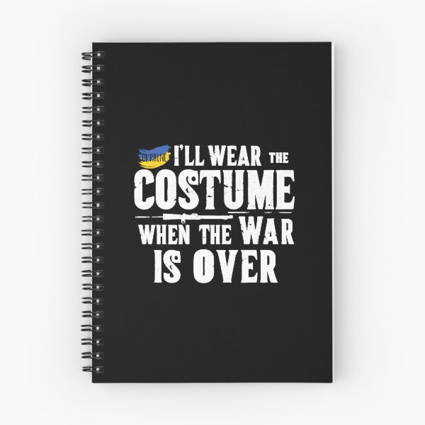 Item preview, United24 Ukraine I'll Wear The Costume When The War Is Over designed and sold by VibeTwist.