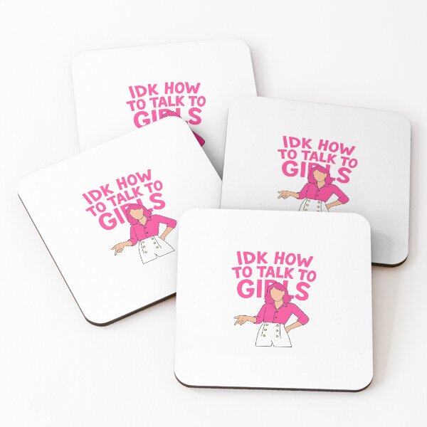Item preview, IDK How to Talk to Girls — Beth McCarthy designed and sold by Queer Designs.