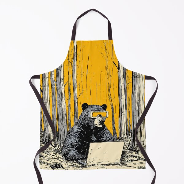 Item preview, Offline Mode: Engaged - Bear in Tech designed and sold by SteadyRolling.