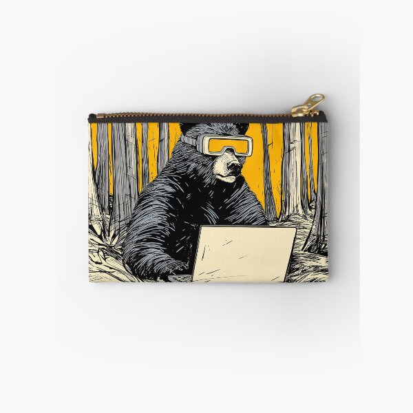 Item preview, Offline Mode: Engaged - Bear in Tech designed and sold by SteadyRolling.
