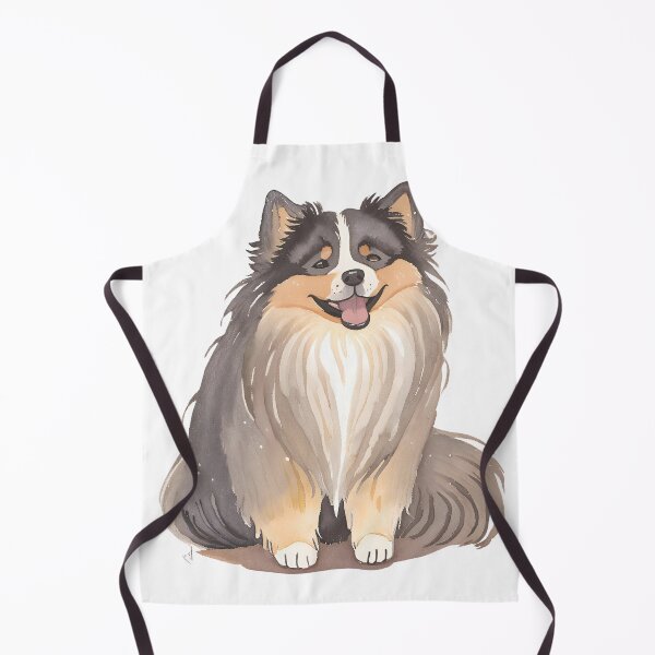 Item preview, Watercolour Finnish Lapphund designed and sold by TheresaNicole.