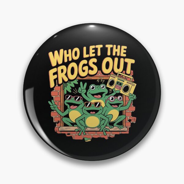 Item preview, Who Let The Frogs Out designed and sold by Redgiant87x.