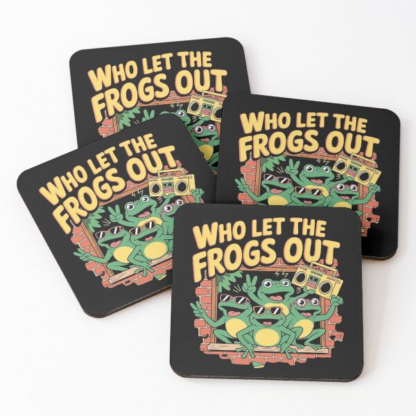 Item preview, Who Let The Frogs Out designed and sold by Redgiant87x.