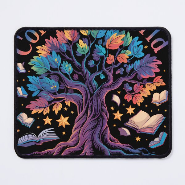 Item preview, Vibrant Summer Reading Tree Art 2025 designed and sold by ThechampArt.