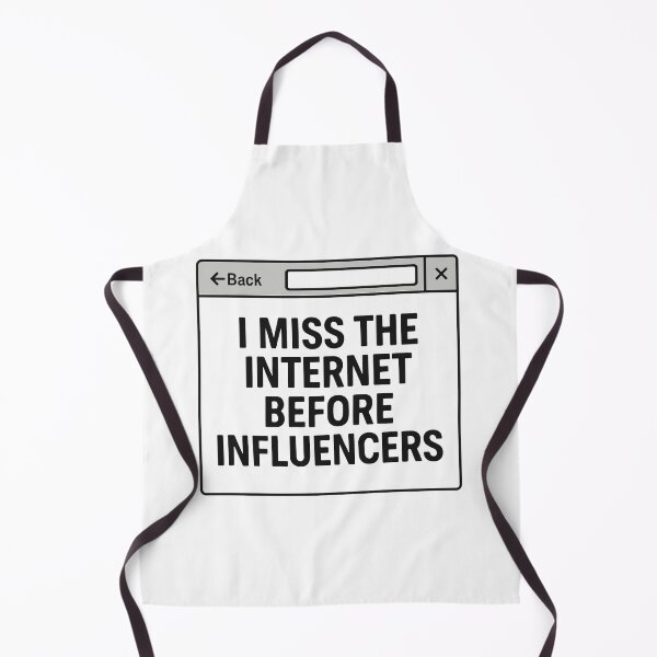 Item preview, I Miss the Internet Before Influencers – Nostalgic Meme Design designed and sold by negve.
