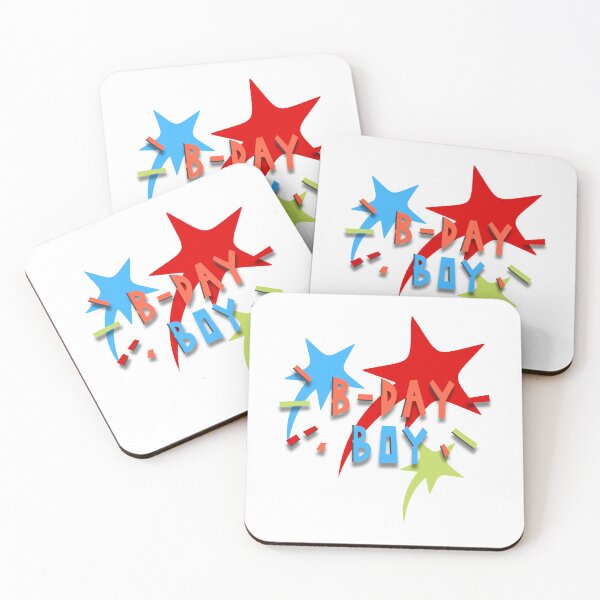 Item preview, Colorful B-Day Boy – Fun Birthday Design for Kids designed and sold by It's Wheelie Cool.