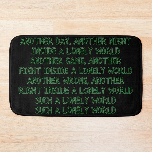 Item preview, Limp Bizkit Lonely World lyrics  designed and sold by Megaera8.