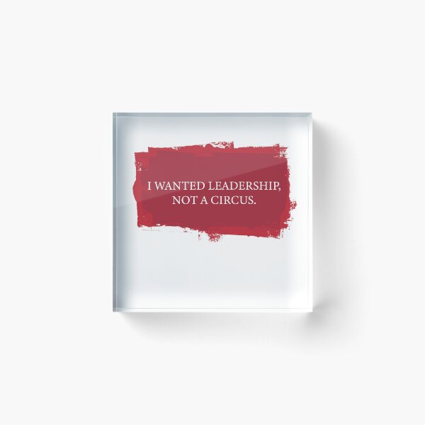 Item preview, i wanted leadership, not a circus  designed and sold by Printellarium.