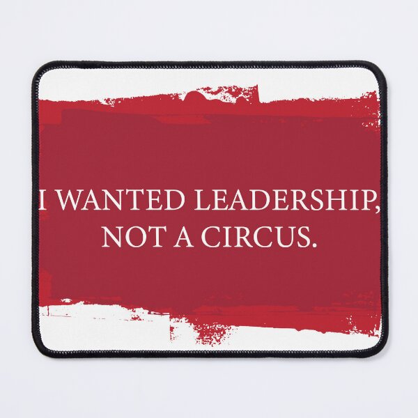 Item preview, i wanted leadership, not a circus  designed and sold by Printellarium.