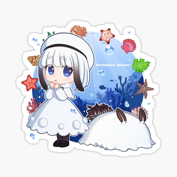 Item preview, Hiatodoris fellowsi（Nudibranch girls） designed and sold by NestingBox.