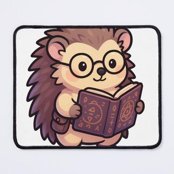 Item preview, Hedgehog & Grimoire designed and sold by ToobyDesigns.
