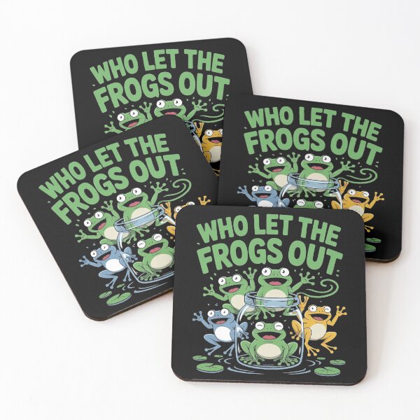Item preview, Who Let The Frogs Out designed and sold by Redgiant87x.