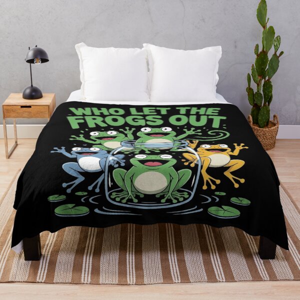Item preview, Who Let The Frogs Out designed and sold by Redgiant87x.