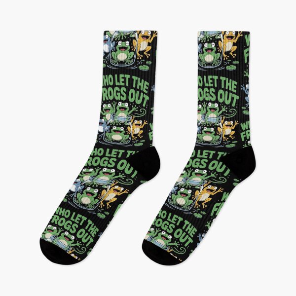 Item preview, Who Let The Frogs Out designed and sold by Redgiant87x.
