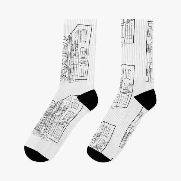Item preview, HP Architecture - Diagon Alley Black and White designed and sold by Epicenter88.