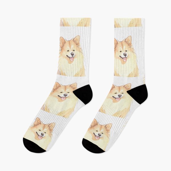 Item preview, Watercolour Finnish Lapphund designed and sold by TheresaNicole.