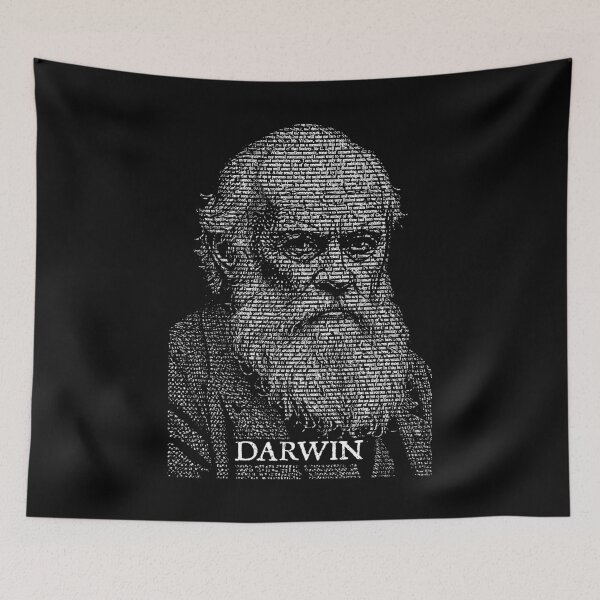 Item preview, Charles Darwin Origin Of Species Text Book Portrait Science designed and sold by GrandeDuc.