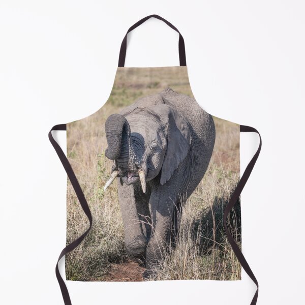Item preview, Elephant Playing With Her Food Kenya designed and sold by PhotoArt by Joan Carroll.