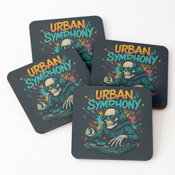 Item preview, Urban Symphony DJ Skeleton  designed and sold by TeeLabDesign.