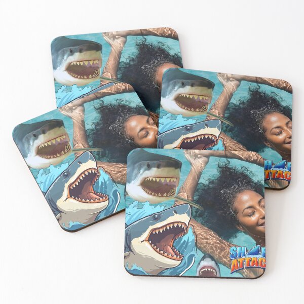 Item preview, Shark Attack – Summer Thrills & Ocean Chills designed and sold by Artitude Studio.