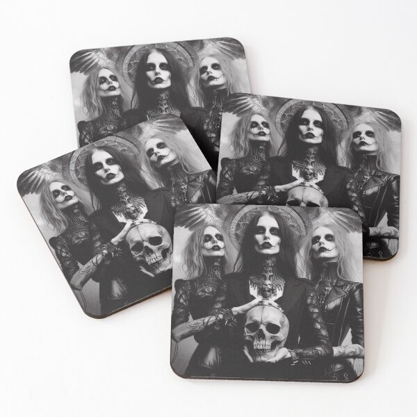 Item preview, Dark Goth Black Metal Art designed and sold by TheDarkWardrobe.