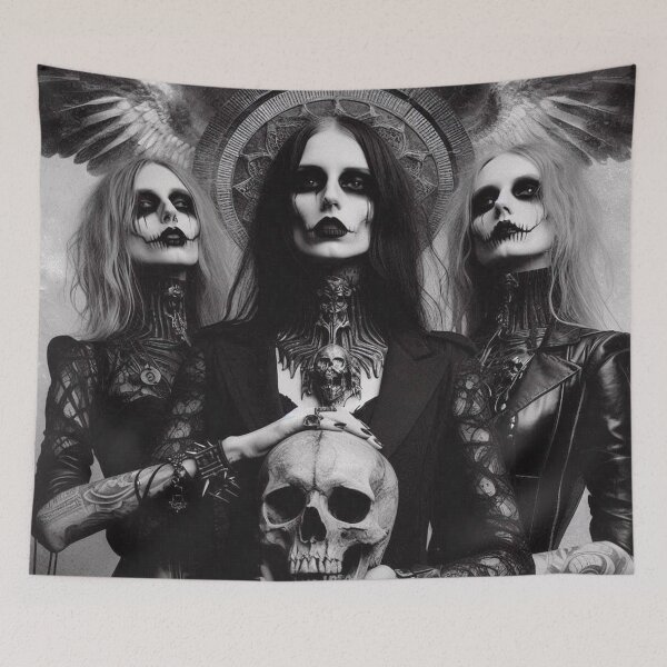 Item preview, Dark Goth Black Metal Art designed and sold by TheDarkWardrobe.