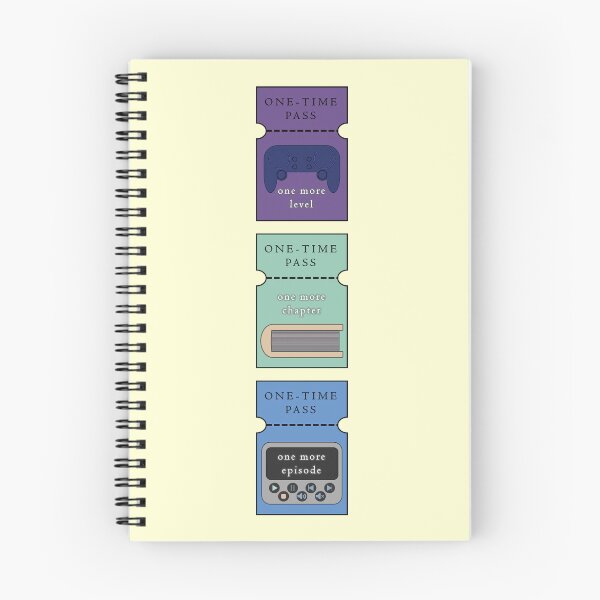 Item preview, One Time Pass - One More... designed and sold by Elinda96.