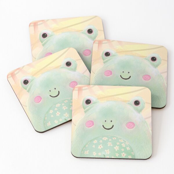 Item preview, Fritz - The Happy Frog designed and sold by ThePastelMuse.