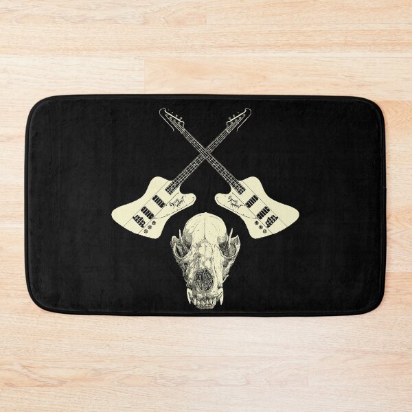 Item preview, Wolf Skull and Cross designed and sold by BassInstinct.