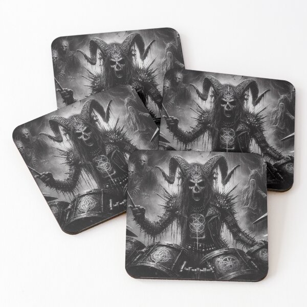 Item preview, Dark Goth Black Metal Art designed and sold by TheDarkWardrobe.